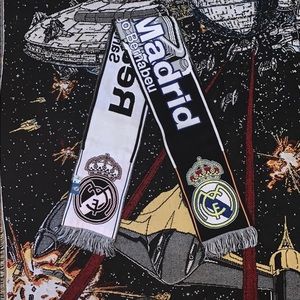 Real Madrid Soccer FC Scarf